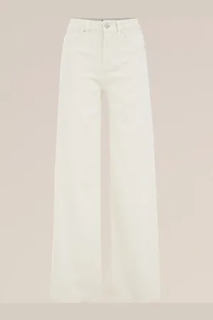 WE Fashion WE Studio - Dames high rise wide leg jeans - High waist -