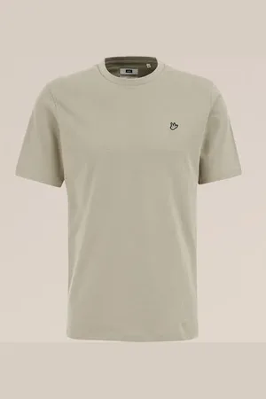 WE Fashion Fundamentals - Heren T-shirt - Slim Fit - - Katoen