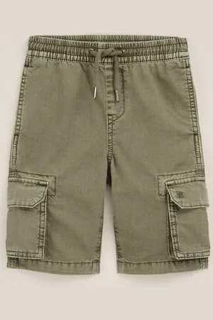 WE Fashion Blue Ridge - Jongens cargoshort - Regular fit - - Katoen