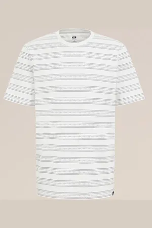 WE Fashion Heren T-shirt met dessin - Regular fit - - Katoen