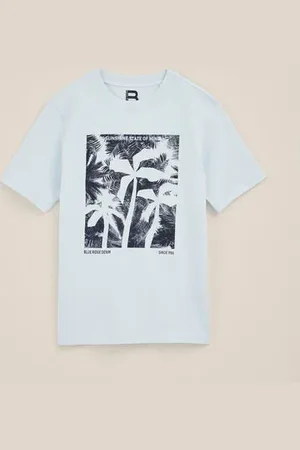 WE Fashion Blue Ridge - Jongens T-shirt met opdruk - Regular fit - - Katoen