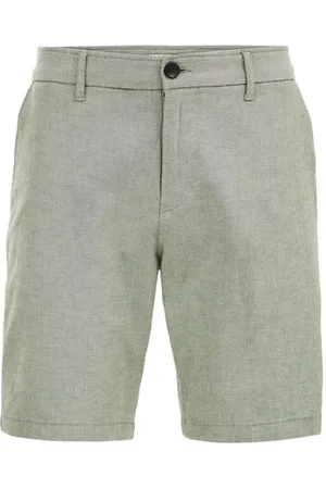 WE Fashion Heren regular fit chinoshort - Regular fit - - Katoen