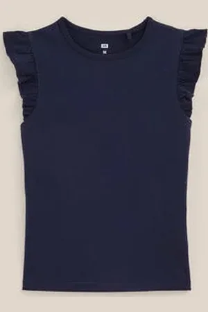 WE Fashion Meisjes singlet - Regular fit - - Katoen