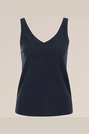 WE Fashion Dames singlet - Regular fit - - Katoen