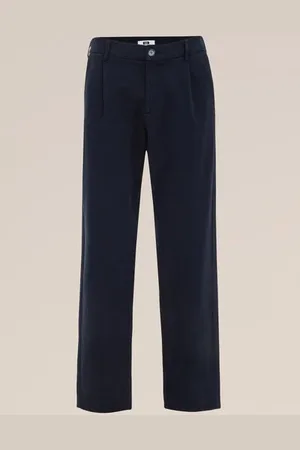 WE Fashion Heren loose fit chino met stretch - Loose fit - - Katoen
