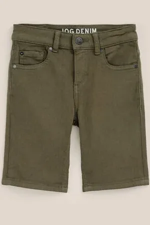 WE Fashion Blue Ridge - Jongens short met stretch - Slim Fit - - Katoen