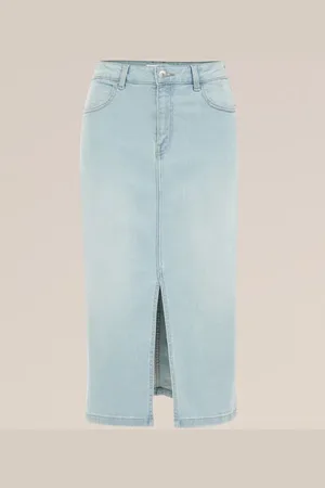 WE Fashion Blue Ridge - Dames High rise denim rok - Regular fit - - Katoen