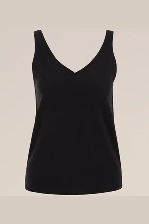 WE Fashion Dames singlet - Regular fit - - Katoen