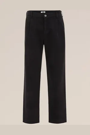 WE Fashion Heren loose fit chino met stretch - Loose fit - - Katoen