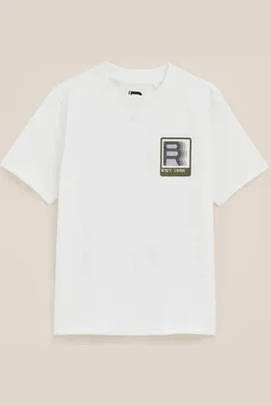 WE Fashion Blue Ridge - Jongens T-shirt met opdruk - Regular fit - - Katoen