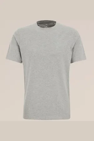 WE Fashion Heren T-shirt - Slim Fit - - Katoen