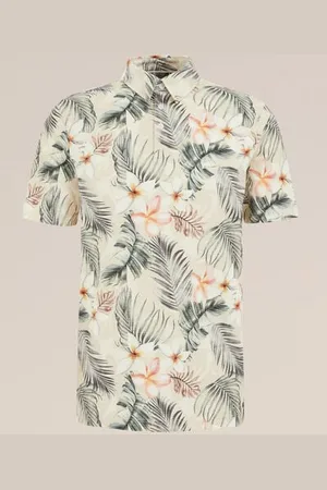 WE Fashion Heren polo met dessin - Slim Fit - - Katoen