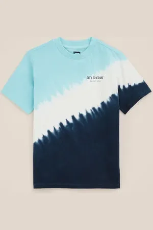 WE Fashion Blue Ridge - Jongens T-shirt met dessin - Regular fit - - Katoen