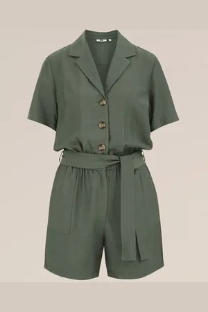 WE Fashion Dames playsuit - Regular fit - - Viscose