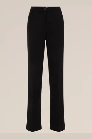 WE Fashion Dames tall fit wide leg broek - Regular/Tall fit - - Viscose