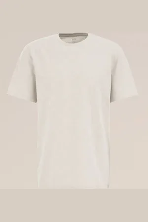 WE Fashion Heren T-shirt met dessin - Regular fit - - Katoen