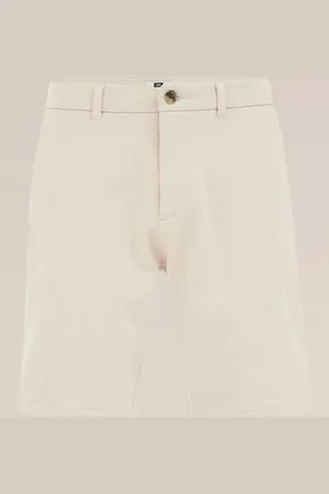 WE Fashion Heren slim fit chinoshort - Slim Fit -