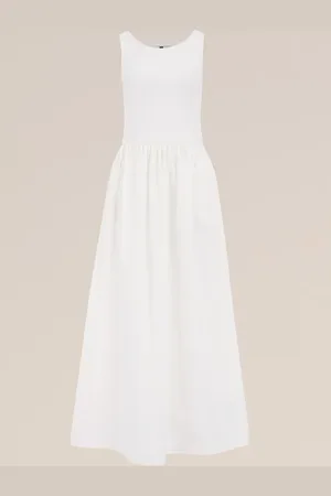 WE Fashion Dames maxi-jurk - - Katoen