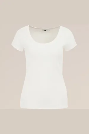 WE Fashion Dames T-shirt - - Katoen