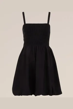 WE Fashion Dames mini-jurk - Regular fit - - Viscose