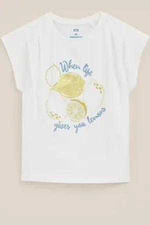 WE Fashion Meisjes singlet met embroidery - Slim Fit - - Katoen