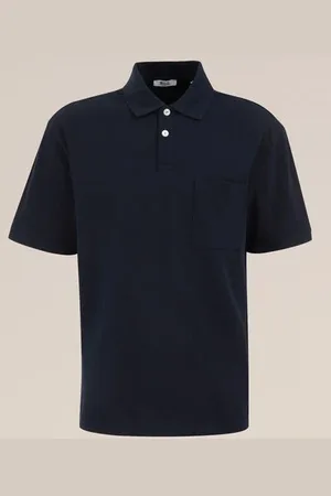 WE Fashion Blue Ridge - Heren polo met structuur - Regular fit - - Katoen
