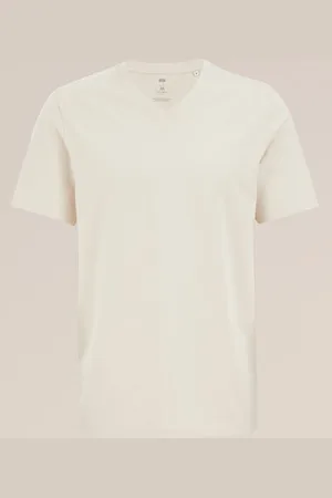 WE Fashion Heren T-shirt van 100% katoen - Regular fit - - Katoen
