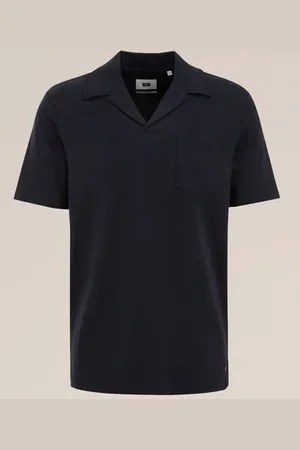 WE Fashion Heren slim fit polo - Slim Fit - - Katoen