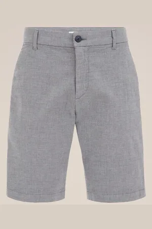 WE Fashion Heren regular fit chinoshort - Regular fit - - Katoen