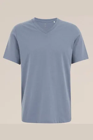 WE Fashion Heren T-shirt van 100% katoen - Regular fit - - Katoen