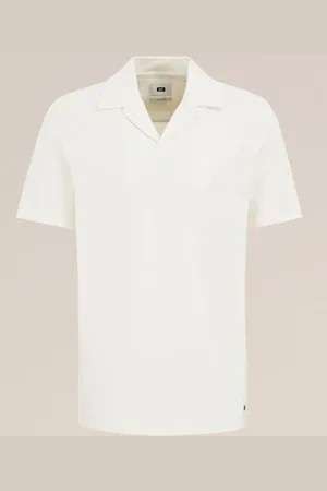 WE Fashion Heren slim fit polo - Slim Fit - - Katoen