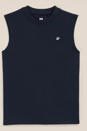 WE Fashion Jongens relaxed fit singlet - Relaxed Fit - - Katoen
