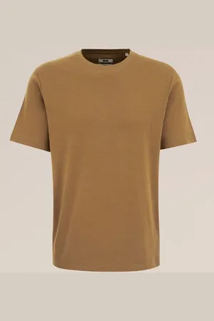 WE Fashion Heren T-shirt - Slim Fit - - Katoen