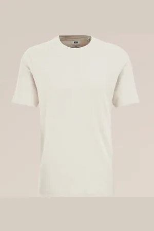WE Fashion Heren T-shirt - Slim Fit - - Katoen