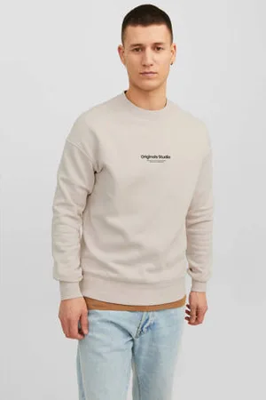 JACK & JONES ORIGINALS sweater JORVESTERBRO met printopdruk