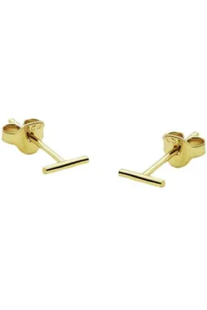 KARMA Jewelry Gold plated oorbellen Mini Tube