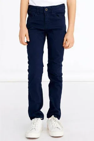 NAME IT KIDS slim fit broek NKMTHEO