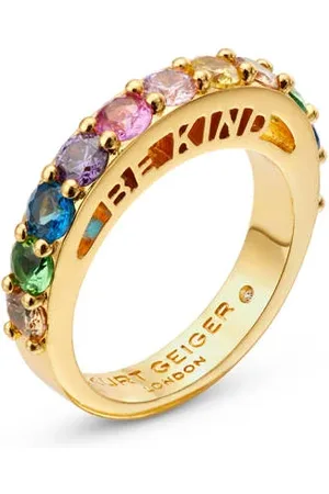 Kurt Geiger Ring Be Kind met strass