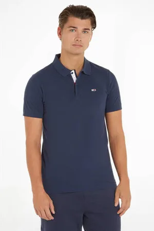 Tommy Hilfiger Slim fit polo met logo