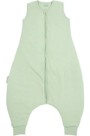 Meyco Winter slaapoverall jumper Slub soft green