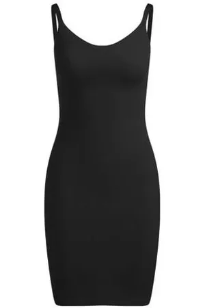 WE Fashion Corrigerende jurk zwart