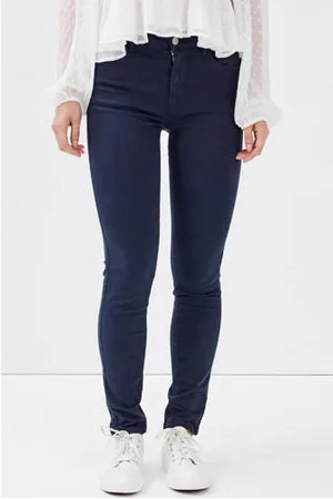 Cache Cache Slim fit jeans donkerblauw