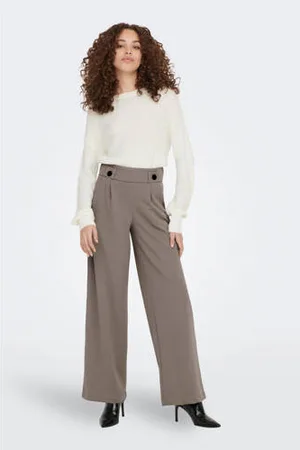 JDY High waist wide leg broek GEGGO