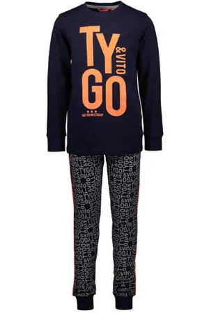 TYGO & vito Pyjama met logo
