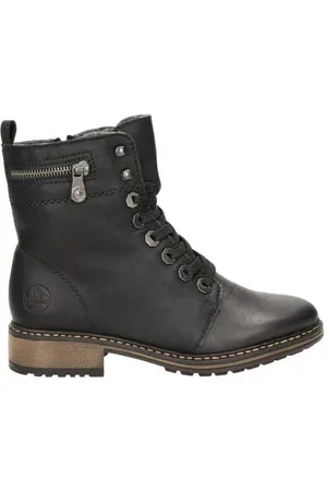 Rieker Leren veterboots