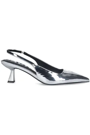 Sacha Slingback pumps metallic