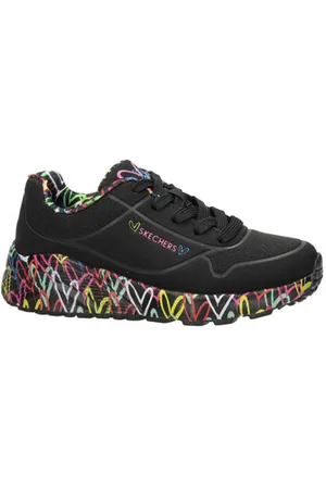 Skechers Uno Light sneakers zwart