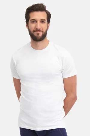 Bamboo Basics Ondershirt Ruben met bamboe (set van 2)