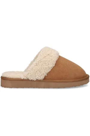 Manfield Suède pantoffels