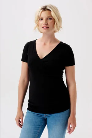 Noppies Maternity ribgebreid zwangerschapsshirt Sanson